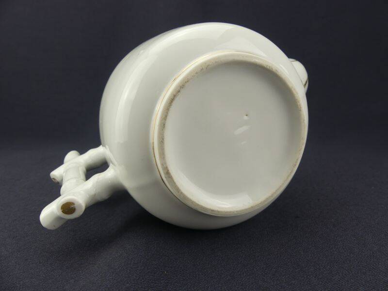 Antique porcelain teapot