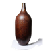 Large decorative metal vase/potiche in a minimalist vintage design