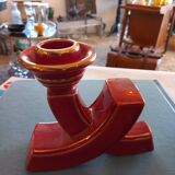 Candlestick 50s in faience