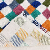Handmade moroccan berber carpet 213 x 163 cm