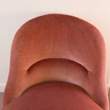 Old toad armchair pink