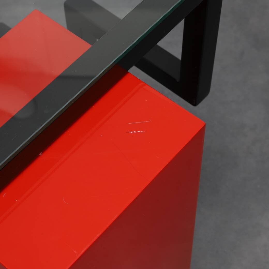 Postmodern Side Table in Memphis style, 1980s