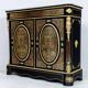 Commode Boulle style Louis XIV en écaille et laiton - XIXe