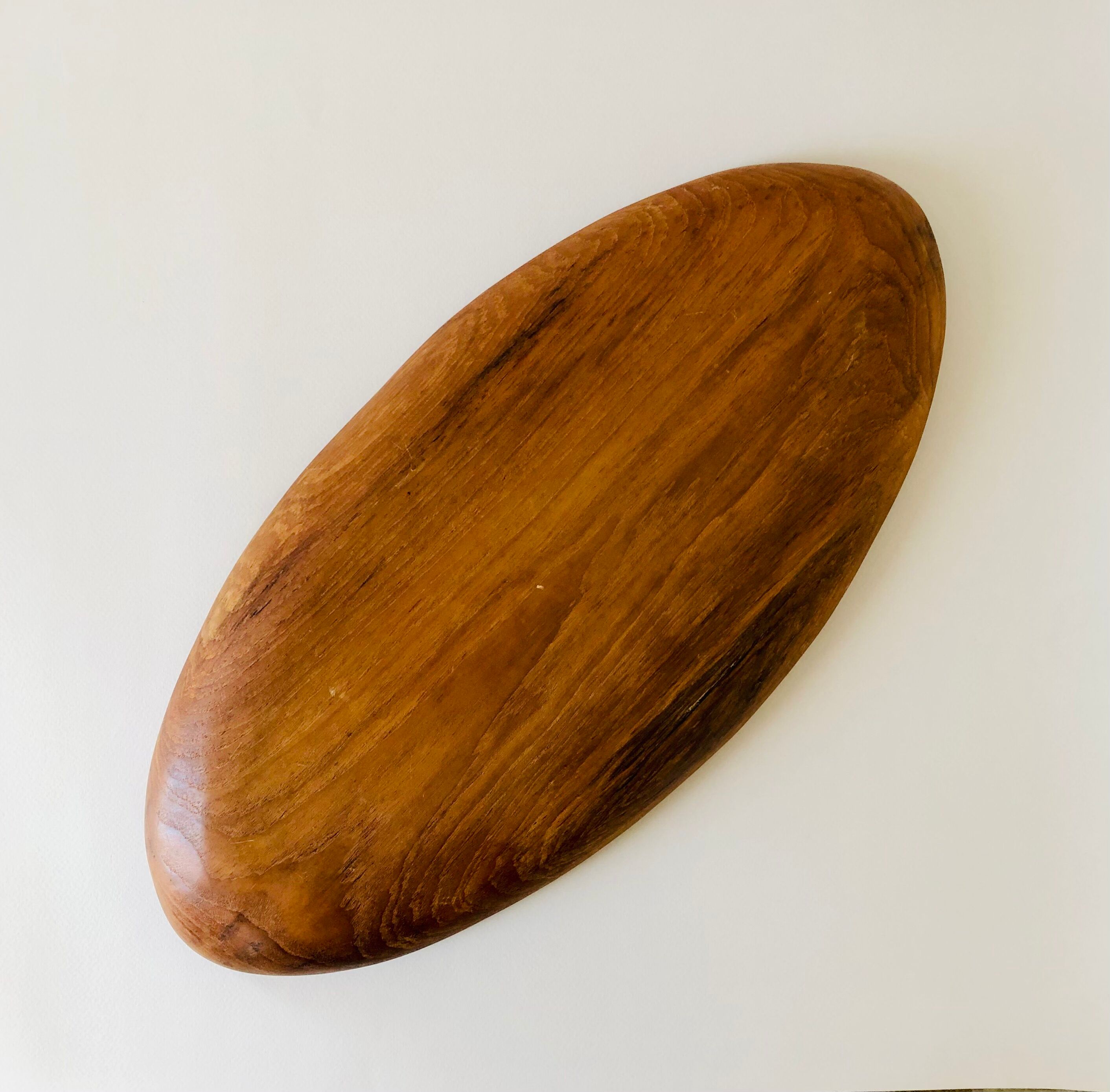 L46cm teak tray by Laur Jensen for Odense Denmark