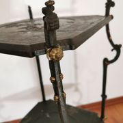 Art Nouveau cast iron Gath's Antique Sellette/Desserte