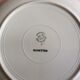 Rosette ceramic round dish