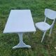 Bistro desk, occasional desk or art deco desk and chair