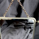 Triptych barber mirror