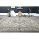 1970s Vintage Persian Handmade Wool Cotton Pink Area Rug 286x380
