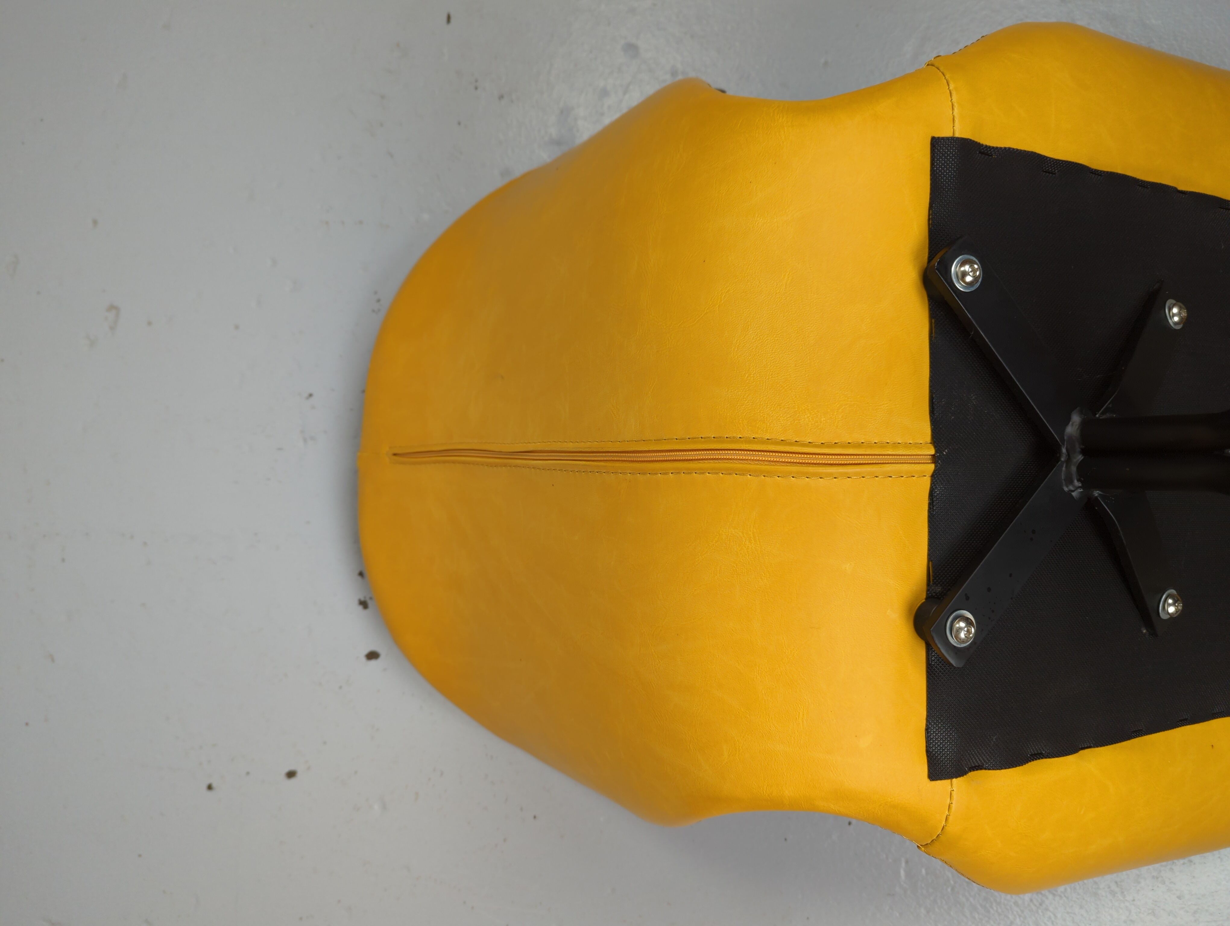 Chair brand Zuiver yellow leather