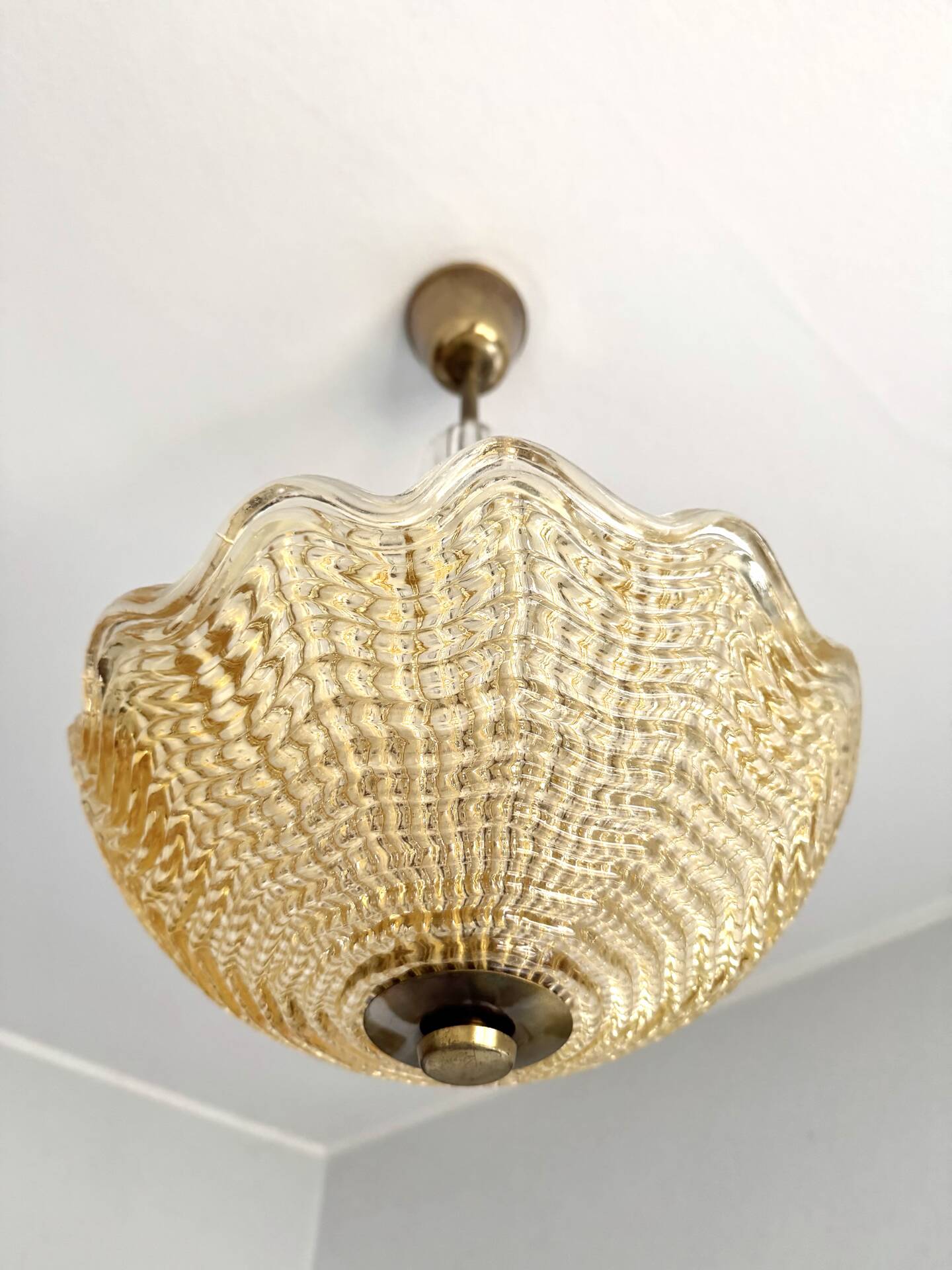 Swedish Carl Fagerlund designed 1950’s Ceiling Lamp