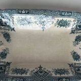 Large rectangular ironstone dish Spring