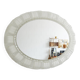 Illuminated mirror acrylic glass - mid century wall decoration