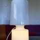 Beautiful and large Vistosi lamp from the 70's vintage italy murano