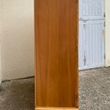 Armoire rotin et pieds compas 1960
