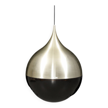 Vintage Ceiling Lamp Börje Claes Globular Model Metal/Plastic Sweden 1970