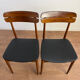 Set of 6 Scandinavian teak chairs – 1960s