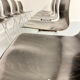 Set of 32 wooden and chrome chairs, Pagholz design from the 80s, vintage Pagwood.