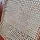 Teak bench sofa and cannage