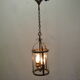 Pair of Vintage Lantern/Brass Suspension