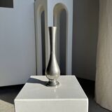Vintage silver-plated floor vase