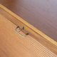 Large Scandinavian wall system in teak with integrated desk – vintage from the 1970s.