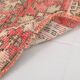 Pale Red & Peach Vintage Runner Rug, 80x301Cm