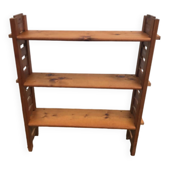 Small vintage pine shelf