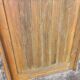 Old fir door, with frame