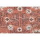 Vintage Turkish Oushak Handmade Wool Cotton Red Area Rug 191x311