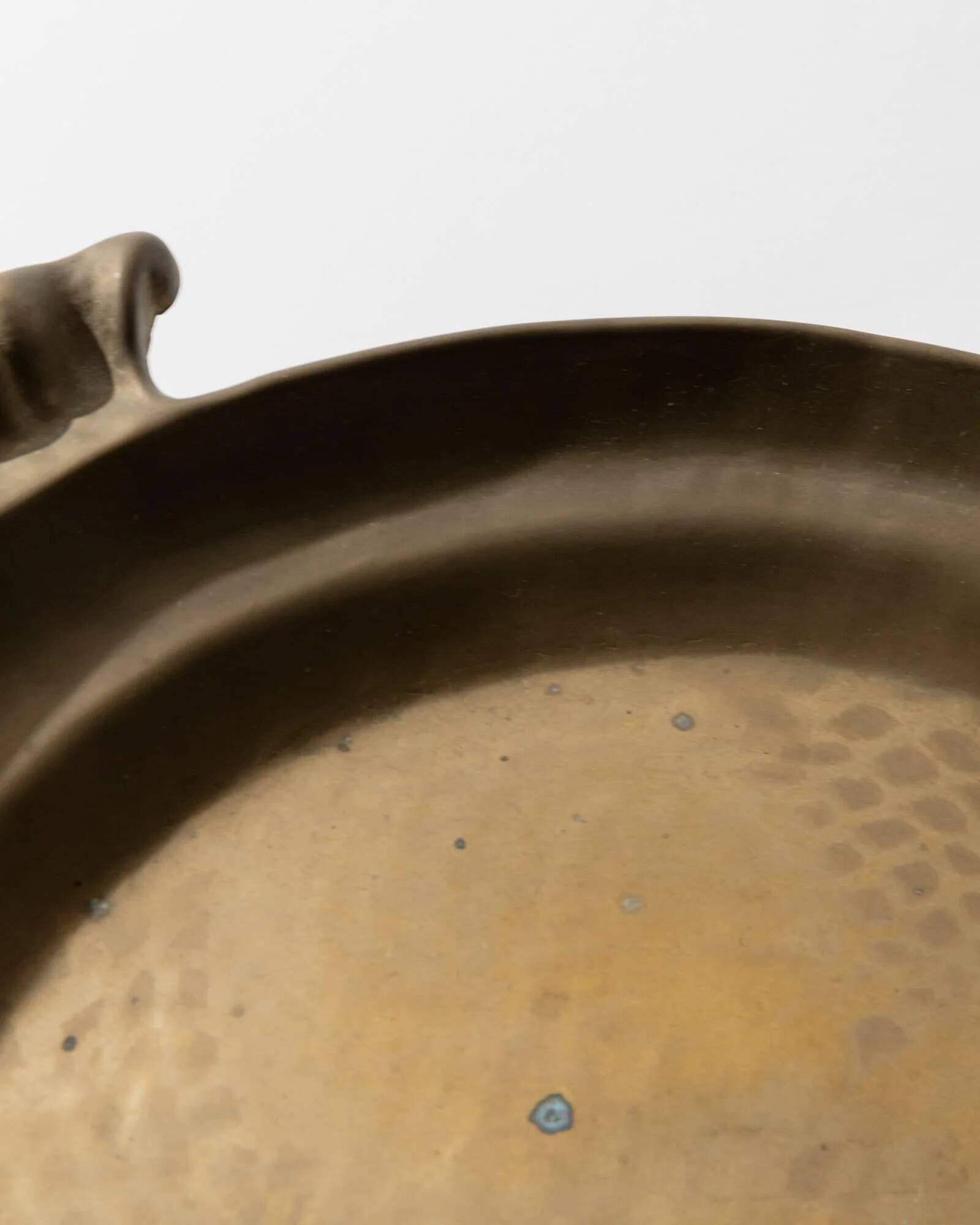 1960s vintage brass plateau by Collini (South Tyrol)