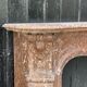 Fireplace in rancid marble around 1880