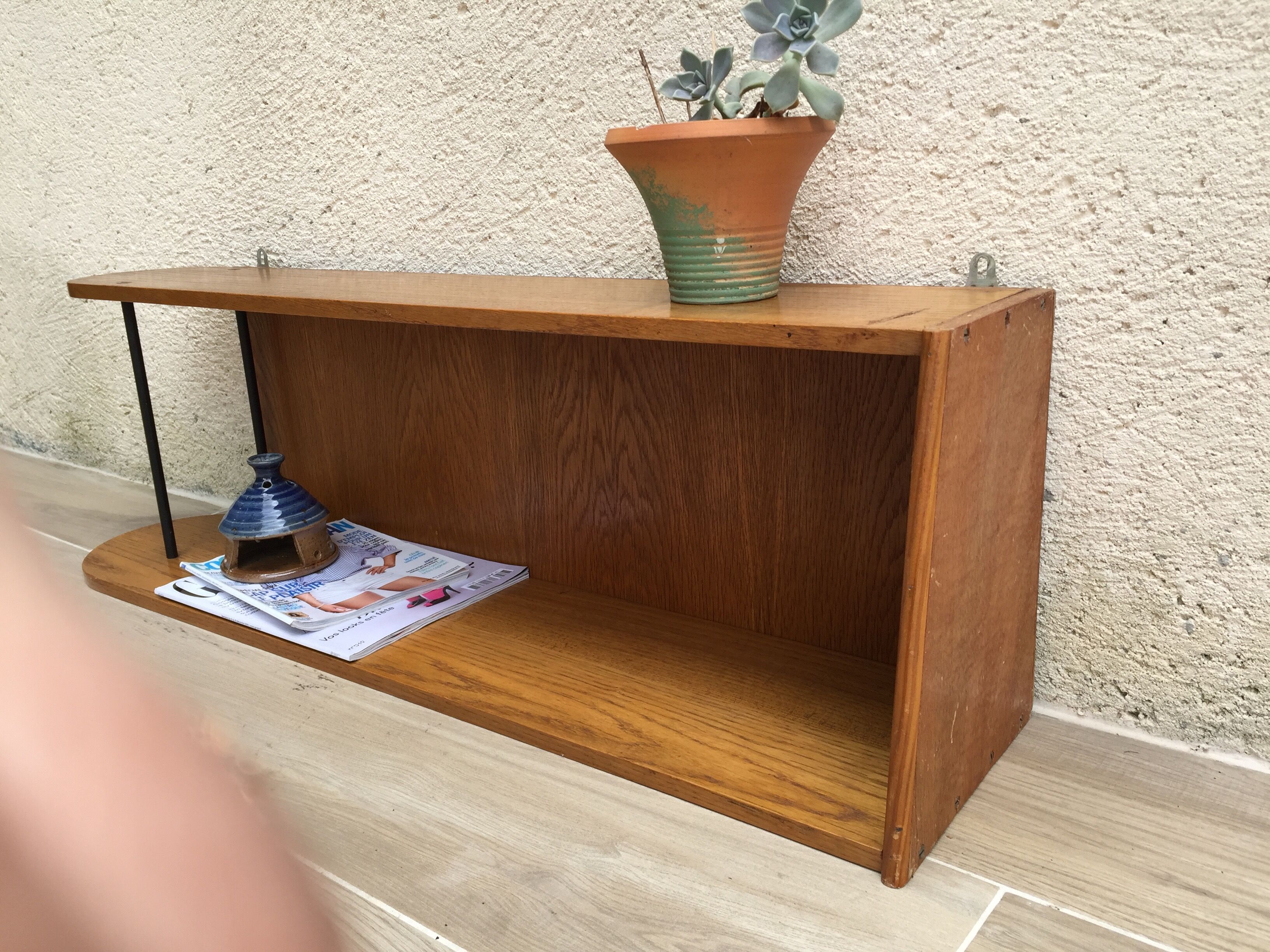 Vintage wall shelf