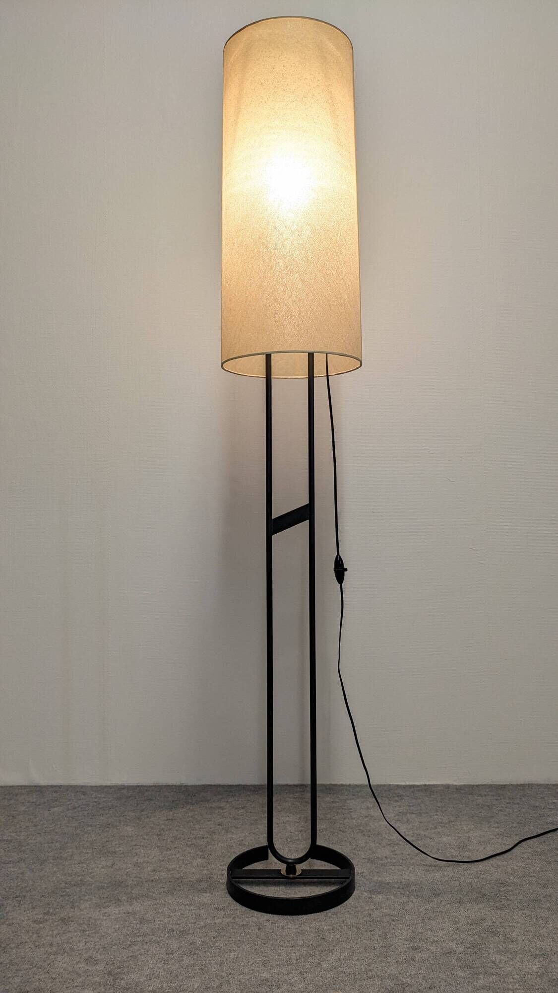 Modernist Totem Floor Lamp Maison Arlus, France circa 1950