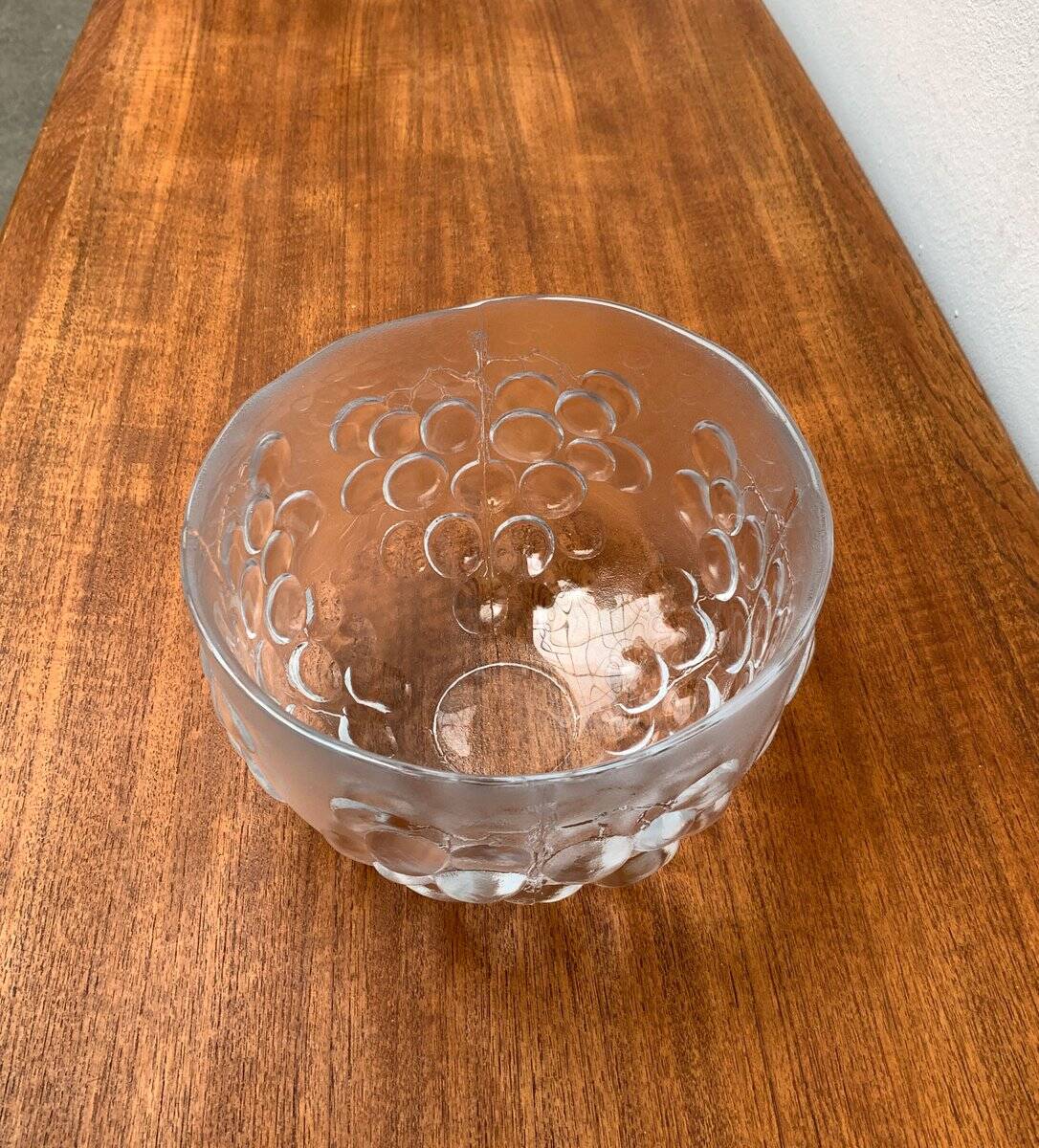 Bol en verre suédois vintage par Ann Wärff pour Kosta Boda, années 1970