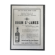 Advertising poster Rhum St-James 1932
