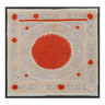 Tapis noué à la main, tapis turc vintage 136x136 cm