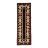 Tapis Oushak en laine noué à la main turc 100 cm x 292 cm