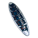 Art ceramic surfboard bowl dish by Rogier Vandeweghe for Perignem Studio, Belgium, 1960s