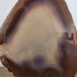 Vintage agate stone lamp