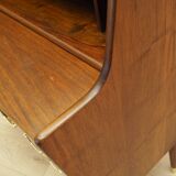Walnut secretary, Danish design, 1970s, production: Denmark