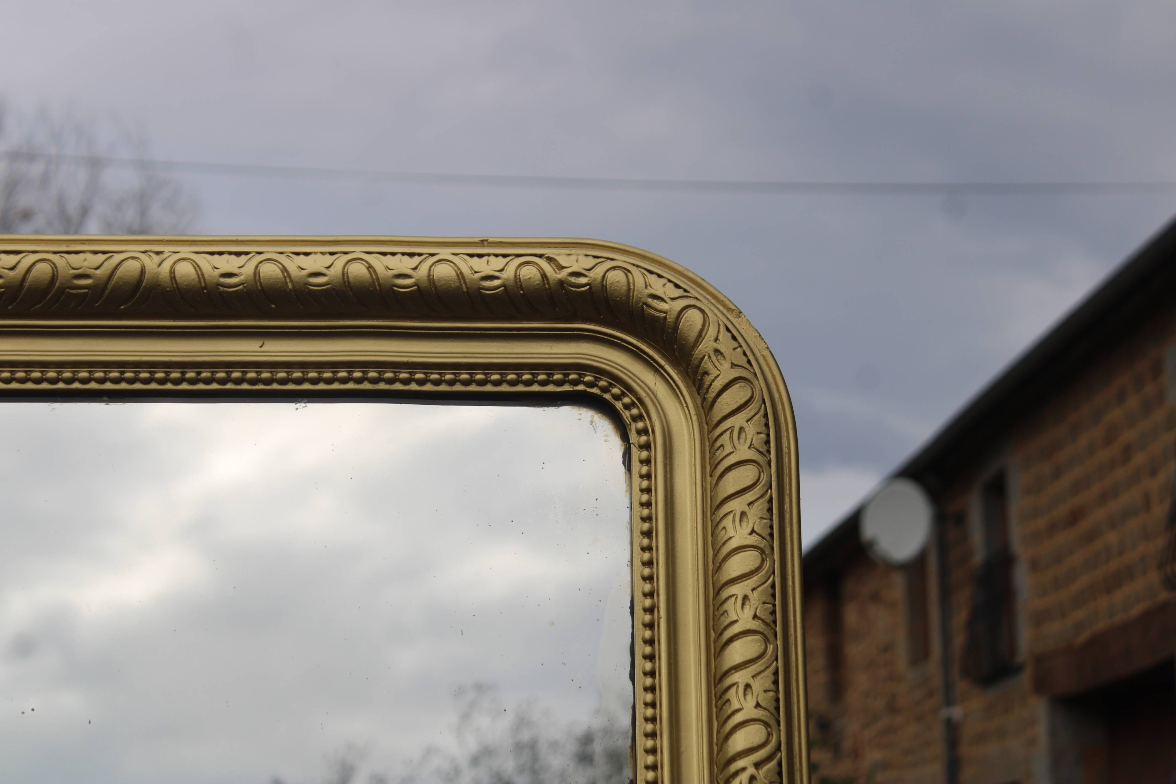 Antique mirror in Louis Philippe style