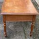 Bureau Louis XVI en chêne massif du 19ème