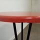 1950s Parisian bistro pedestal table