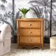 Commode vintage en rotin