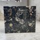 80s Italian marble and glass coffee table