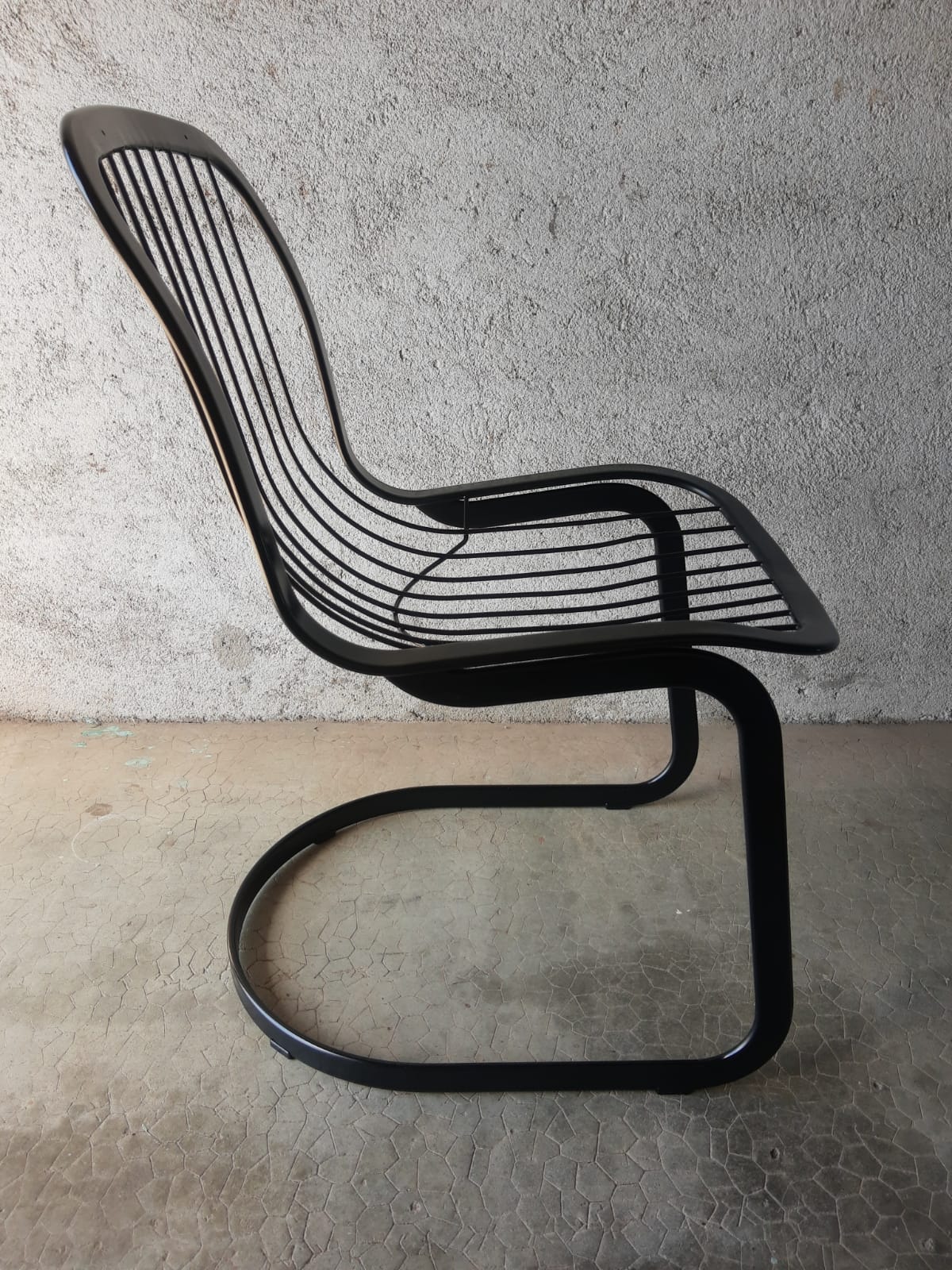Set de 4 chaises vintage Cidue Italie années 70