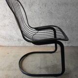 Set of 4 vintage Cidue chairs Italy 70s