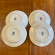 Set of 4 old plates Pierre de Fer, Marie Louise / Moulin des Loups Hamage