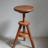Wooden screw stool